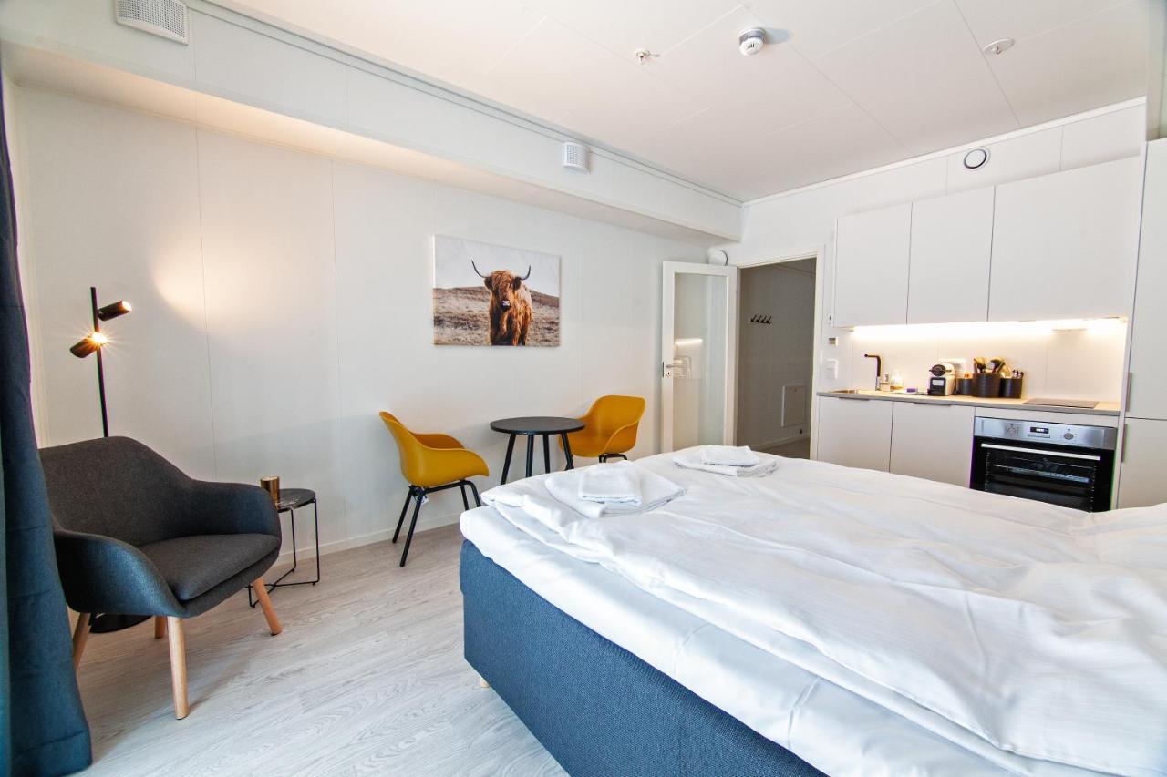 Stylish And Serviced Studio Apartment In Lofoten Svolvær Exterior foto