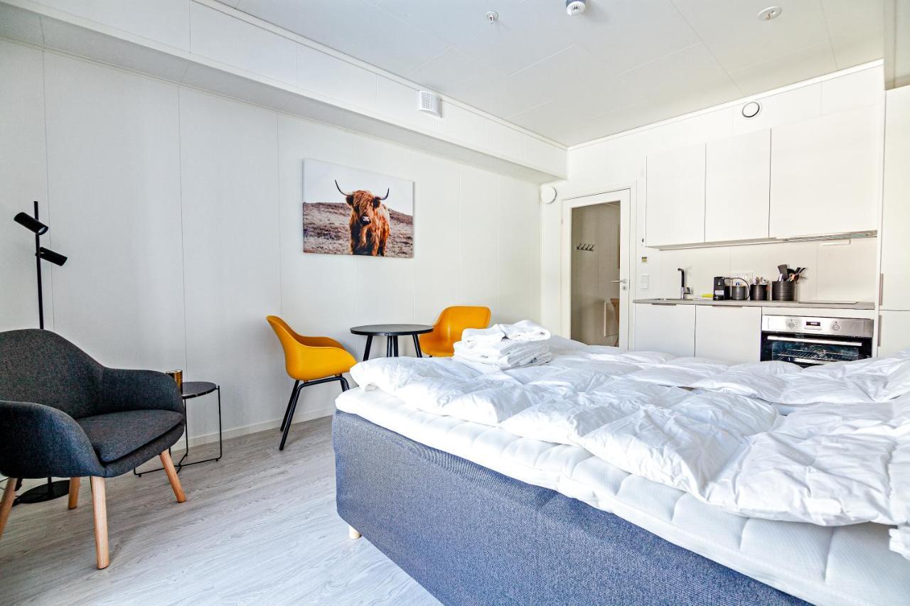 Stylish And Serviced Studio Apartment In Lofoten Svolvær Exterior foto